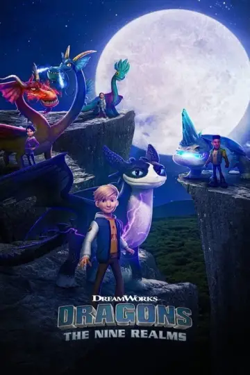 Plakat к сериалу "Jeźdźcy smoków: Dziewięć światów" #1381293