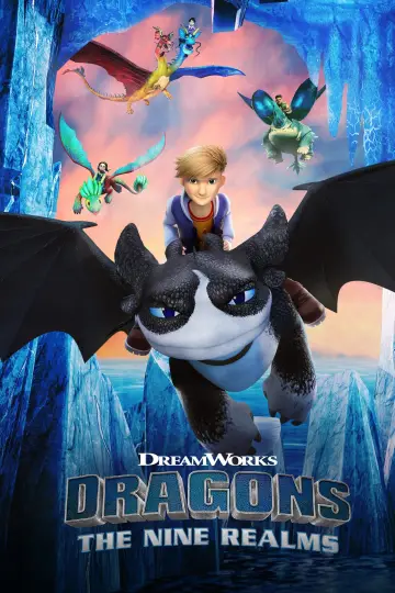 Plakat к сериалу "Jeźdźcy smoków: Dziewięć światów" #1381296
