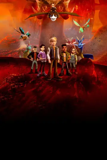 Plakat к сериалу "Jeźdźcy smoków: Dziewięć światów" #1381315