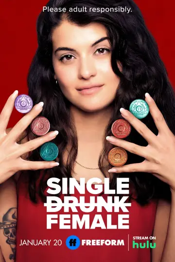 Plakat do serialu "Z pamiętnika samotnej alkoholiczki" #1664095