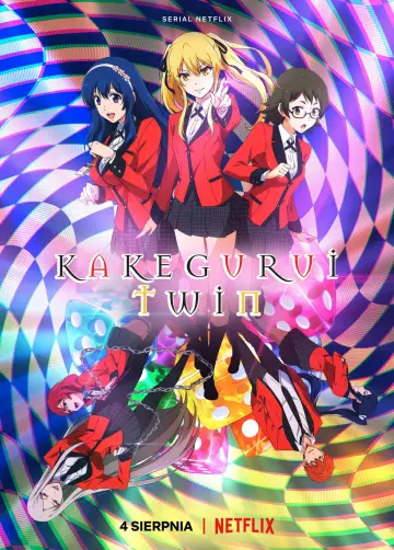 KAKEGURUI TWIN plakat