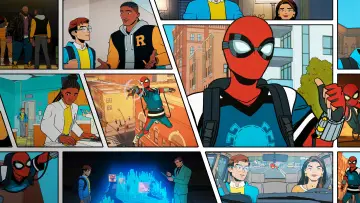 Zasłona к сериалу "Spider-Man: przyjazny pająk z sąsiedztwa" #1350012