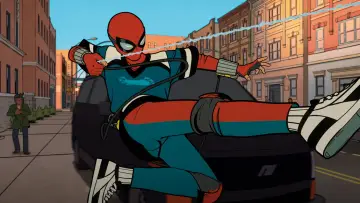 Zasłona к сериалу "Spider-Man: przyjazny pająk z sąsiedztwa" #1350017