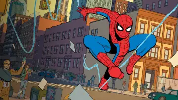 Zasłona к сериалу "Spider-Man: przyjazny pająk z sąsiedztwa" #1350020