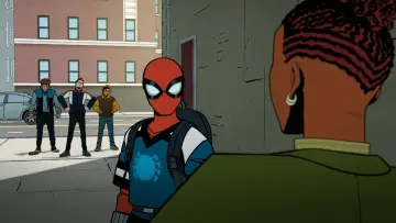 Zasłona к сериалу "Spider-Man: przyjazny pająk z sąsiedztwa" #1350023