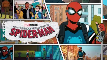 Zasłona к сериалу "Spider-Man: przyjazny pająk z sąsiedztwa" #1350025