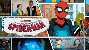 Zasłona к сериалу "Spider-Man: przyjazny pająk z sąsiedztwa" #1350026