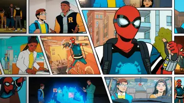 Zasłona к сериалу "Spider-Man: przyjazny pająk z sąsiedztwa" #1350027