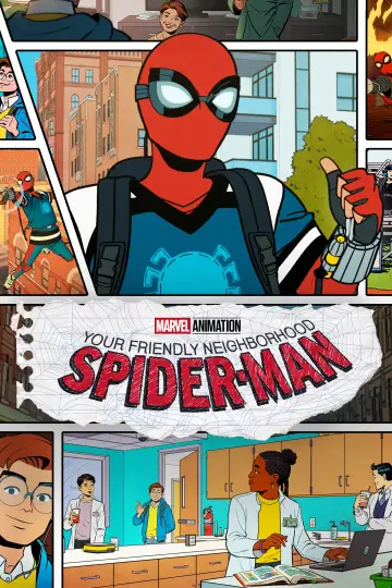 Plakat к сериалу "Spider-Man: przyjazny pająk z sąsiedztwa" #1350066