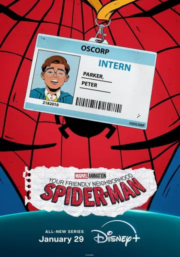 Plakat к сериалу "Spider-Man: przyjazny pająk z sąsiedztwa" #1350080