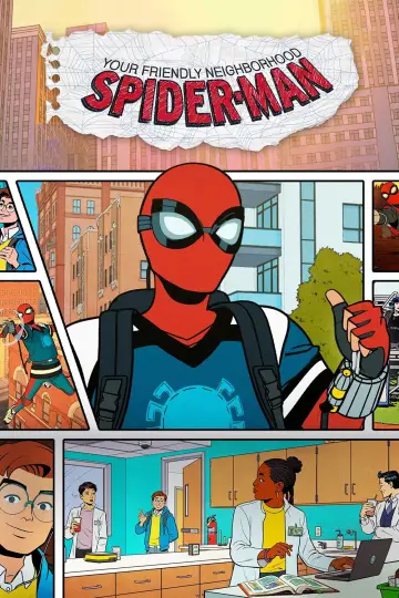 Plakat к сериалу "Spider-Man: przyjazny pająk z sąsiedztwa" #1350091