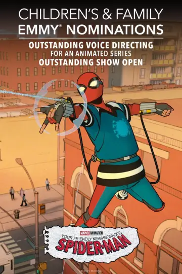 Plakat к сериалу "Spider-Man: przyjazny pająk z sąsiedztwa" #1350100