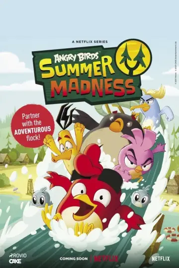 Plakat do serialu "Angry Birds: Letnie szaleństwo" #1823799