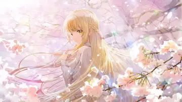 Zasłona к сериалу "Otonari no Tenshi-sama ni Itsunomanika Dame Ningen ni Sareteita Ken" #1360099