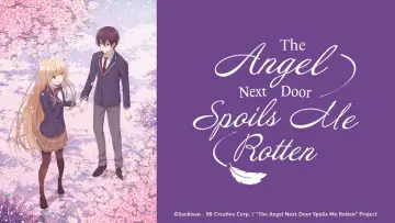 Zasłona к сериалу "Otonari no Tenshi-sama ni Itsunomanika Dame Ningen ni Sareteita Ken" #1360104