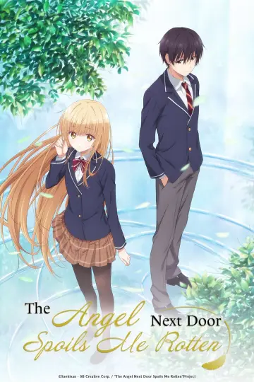 Plakat к сериалу "Otonari no Tenshi-sama ni Itsunomanika Dame Ningen ni Sareteita Ken" #1360117