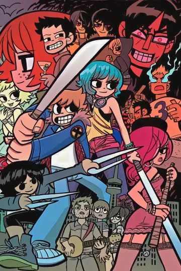 Plakat к сериалу "Scott Pilgrim zaskakuje" #1398898