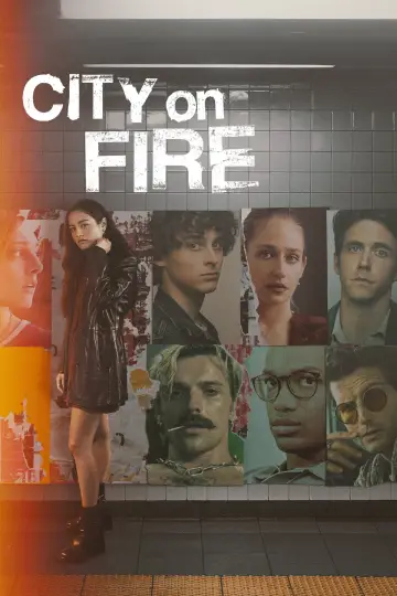 Plakat к сериалу "Miasto w ogniu" #1449512