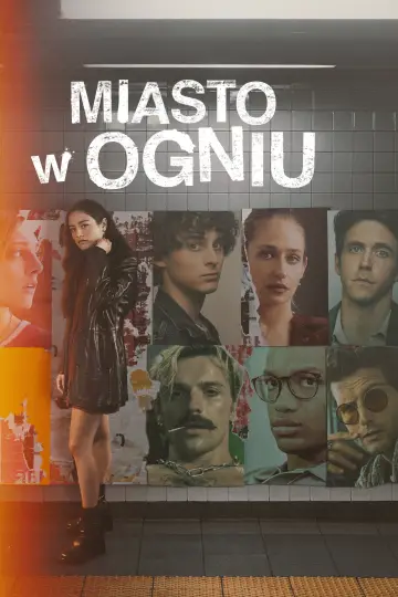 Miasto w ogniu plakat