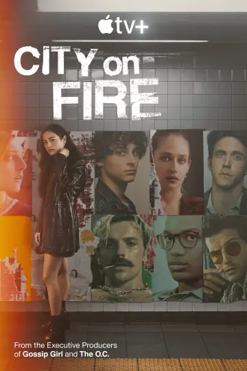 Plakat к сериалу "Miasto w ogniu" #1449527