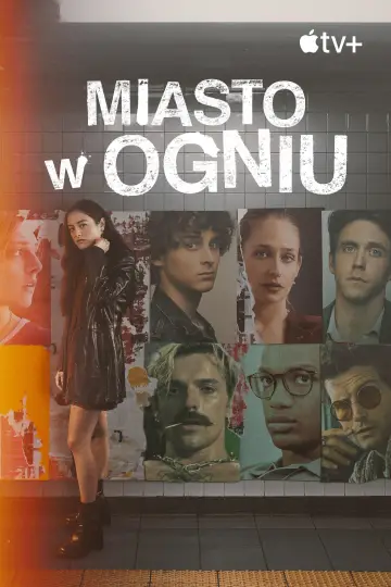 Plakat к сериалу "Miasto w ogniu" #1449537