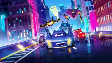 Zasłona к сериалу "Batwheels" #1328371