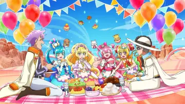 Zasłona к сериалу "デリシャスパーティ♡プリキュア" #1440197