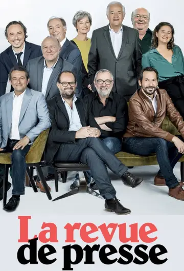 La revue de presse plakat