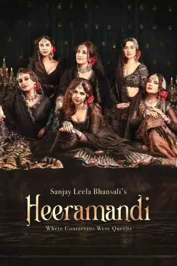 Plakat к сериалу "Heeramandi: Bazar diamentów" #1446765