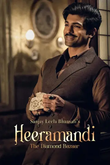 Plakat к сериалу "Heeramandi: Bazar diamentów" #1446771