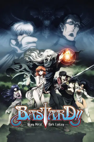 Plakat к сериалу "Bastard!! -Heavy Metal, Dark Fantasy-" #1355922