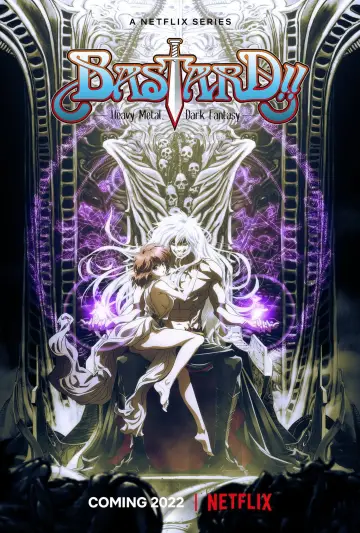 Plakat к сериалу "Bastard!! -Heavy Metal, Dark Fantasy-" #1355925