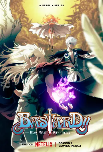 Plakat к сериалу "Bastard!! -Heavy Metal, Dark Fantasy-" #1355935