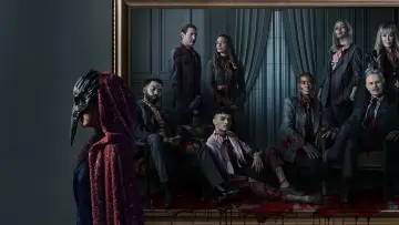 Zasłona к сериалу "Zagłada domu Usherów" #1391485