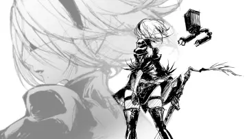 Zasłona к сериалу "NieR:Automata Ver1.1a" #1390428