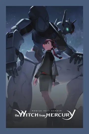 Plakat к сериалу "Mobile Suit Gundam: The Witch from Mercury" #1340522