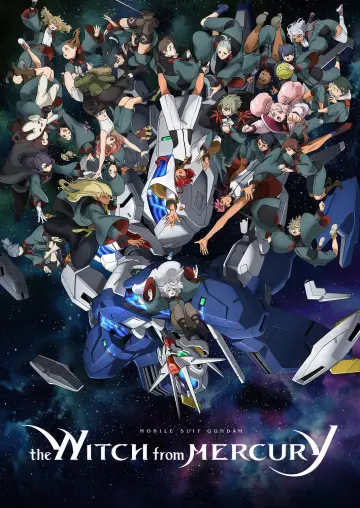 Plakat к сериалу "Mobile Suit Gundam: The Witch from Mercury" #1340523