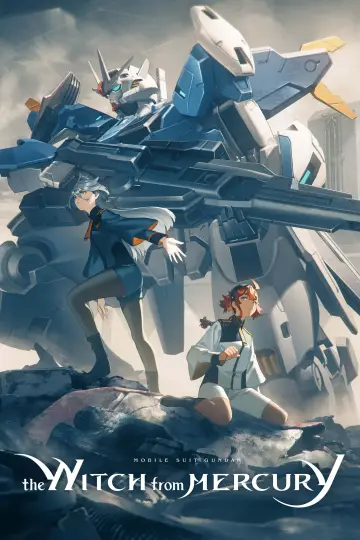 Plakat к сериалу "Mobile Suit Gundam: The Witch from Mercury" #1340525