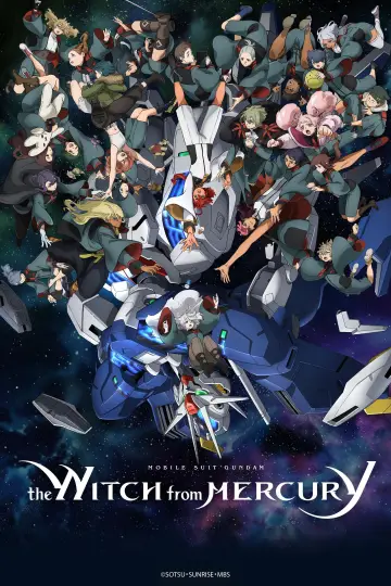 Plakat к сериалу "Mobile Suit Gundam: The Witch from Mercury" #1340529