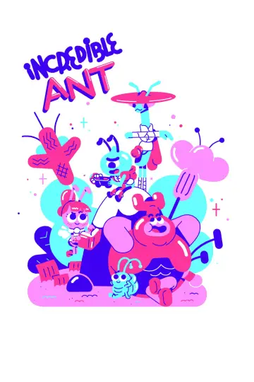 Plakat do serialu "Incredible Ant" #1544357
