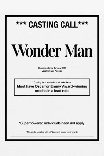 Plakat к сериалу "Wonder Man" #1381183