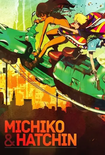 Plakat к сериалу "Michiko to Hatchin" #1437321