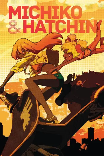 Plakat к сериалу "Michiko to Hatchin" #1437324