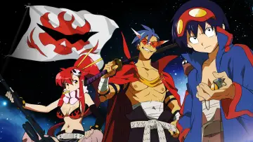 Zasłona к сериалу "Tengen Toppa Gurren Lagann" #1346346
