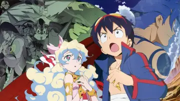 Zasłona к сериалу "Tengen Toppa Gurren Lagann" #1346355