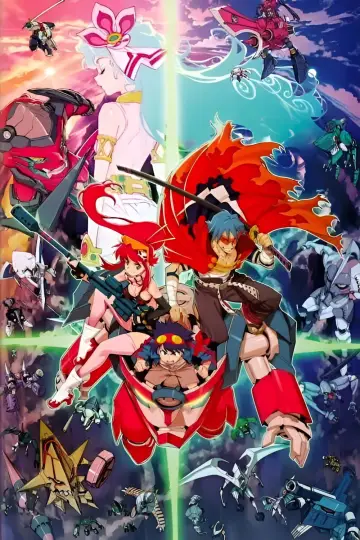 Plakat к сериалу "Tengen Toppa Gurren Lagann" #1346404