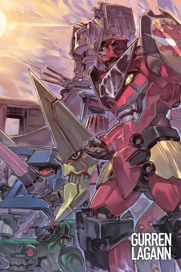 Plakat к сериалу "Tengen Toppa Gurren Lagann" #1346409