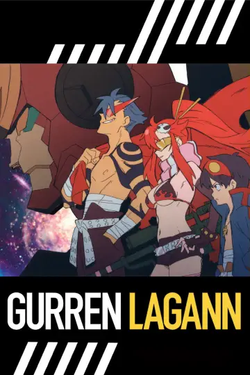 Plakat к сериалу "Tengen Toppa Gurren Lagann" #1346415