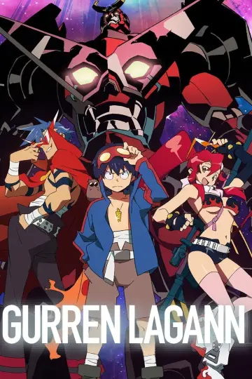 Plakat к сериалу "Tengen Toppa Gurren Lagann" #1346417