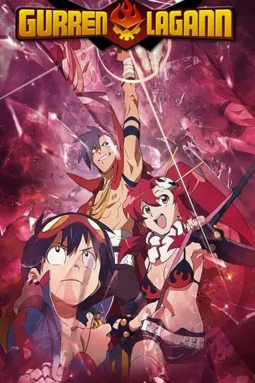 Plakat к сериалу "Tengen Toppa Gurren Lagann" #1346422